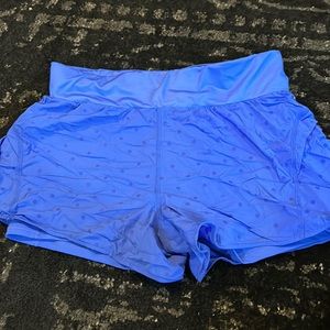 Fabletics Polka Dot Short Size M Blue
